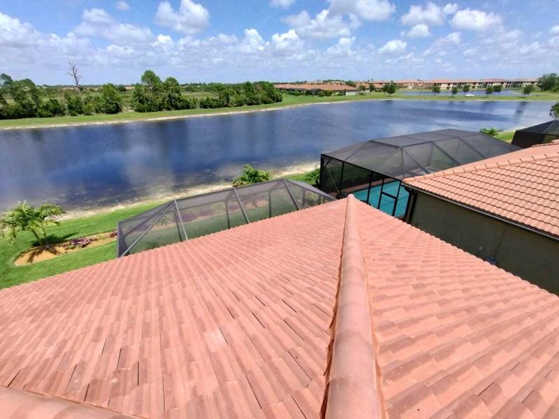 roofing project near Colubrina Dr in Venice