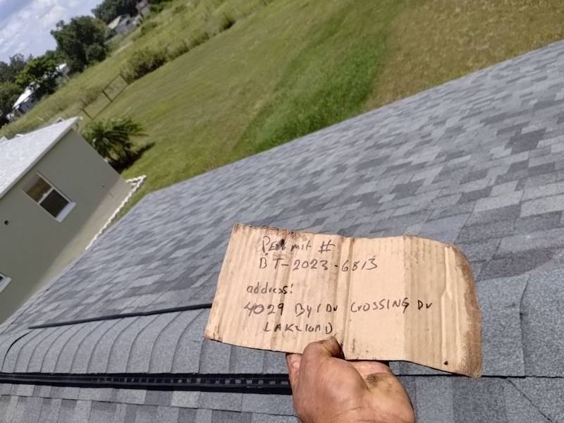 completed roofing project in Lakeland FL