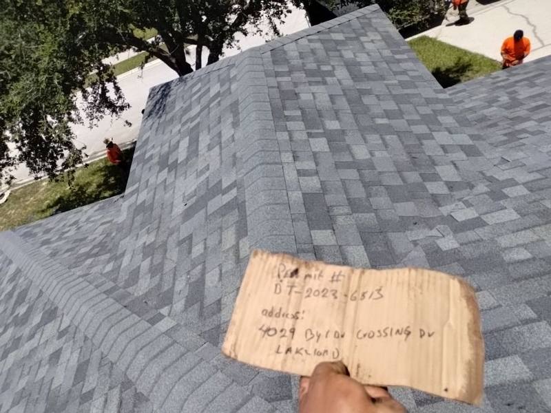 roofing project near Byrds Crossing Dr in Lakeland