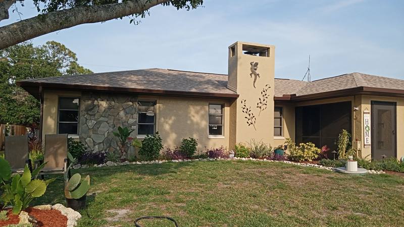residential roof replacement by Hloska Roofing in Port Charlotte