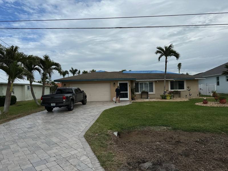 roofing project near SW 8th Pl in Cape Coral