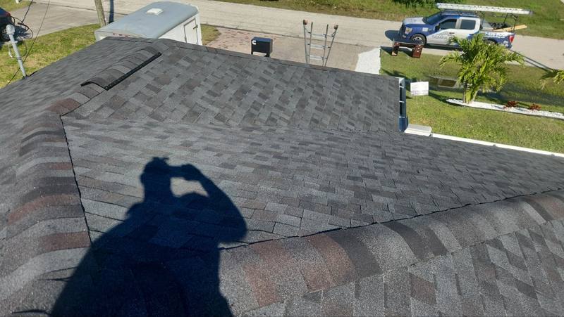 completed roofing project in Cape Coral FL