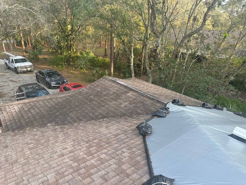residential roof replacement by Hloska Roofing in Sarasota