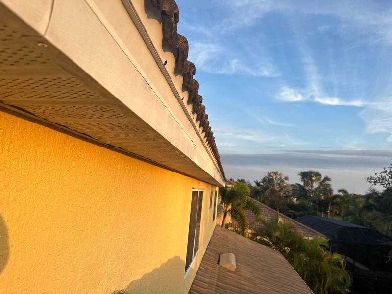 completed roofing project in Sarasota FL