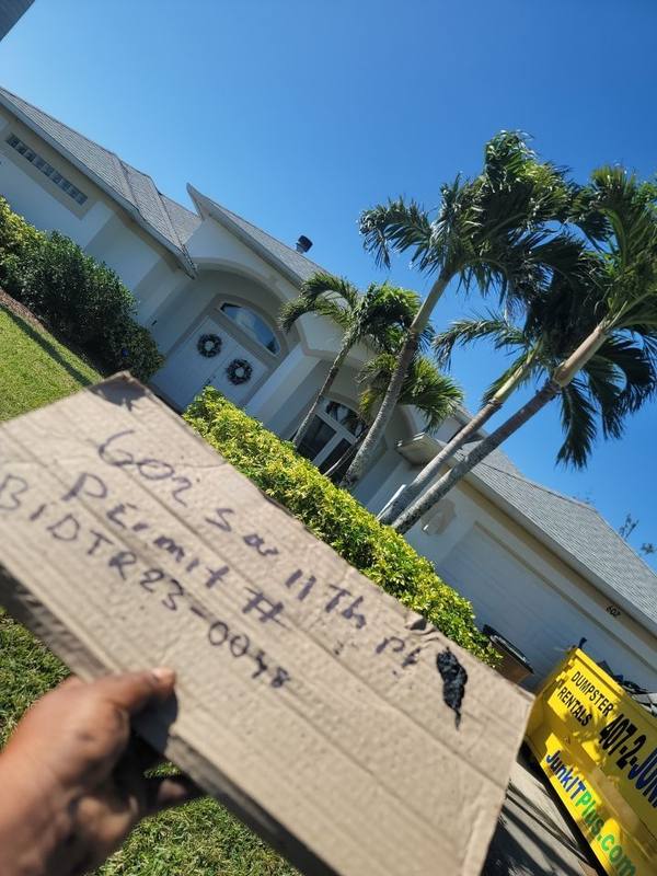 residential roof replacement by Hloska Roofing in Cape Coral