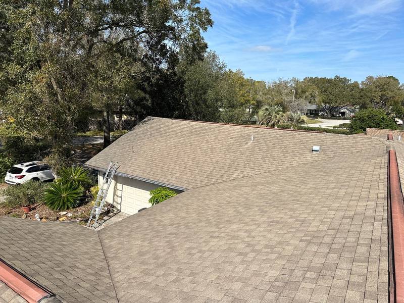 residential roof replacement by Hloska Roofing in Land O' Lakes