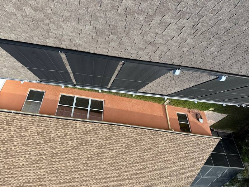 completed roofing project in Holiday FL