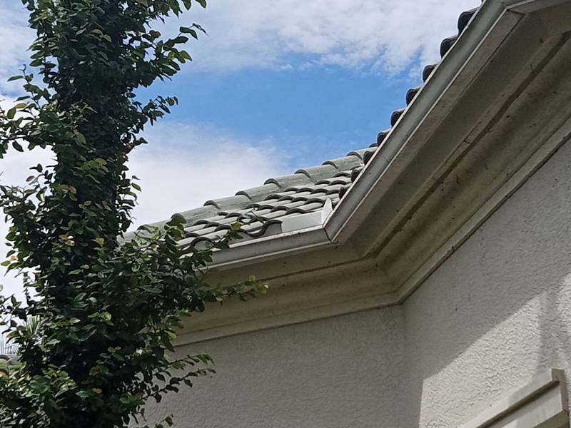 completed roofing project in Bonita Springs FL