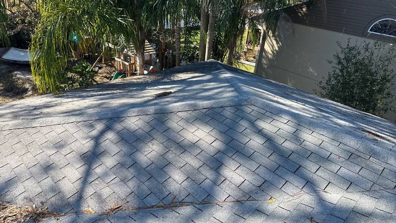 residential roof replacement by Hloska Roofing in St. Petersburg