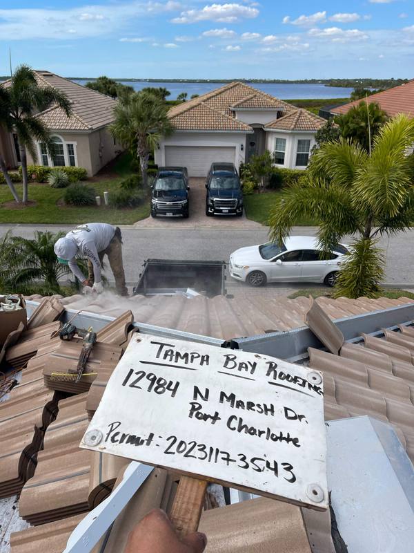 roofing project near N Marsh Dr in Port Charlotte