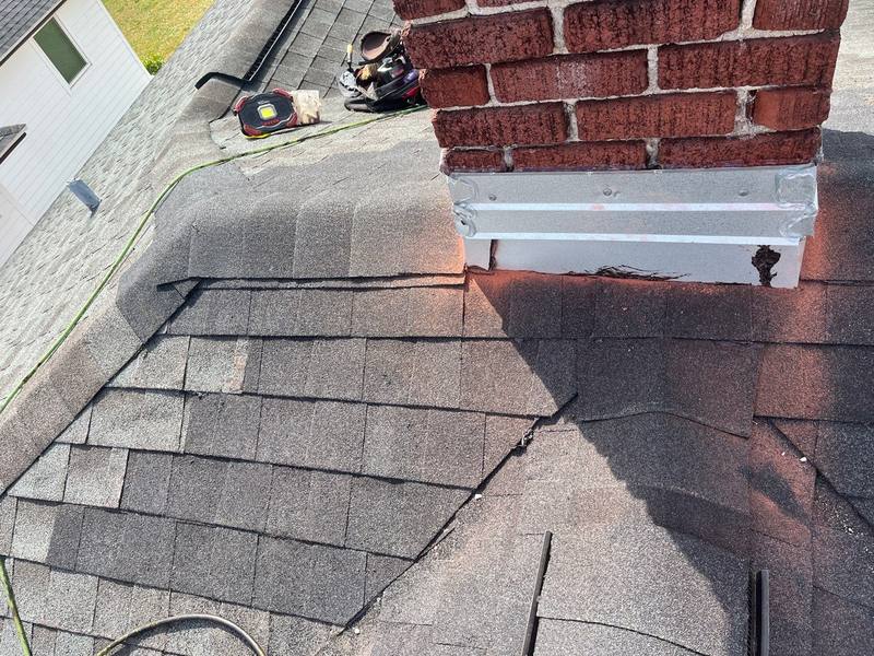 roofing project near Bayou Grande Blvd NE in St. Petersburg