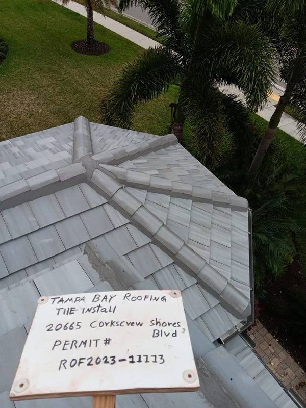 residential roof replacement by Hloska Roofing in Estero