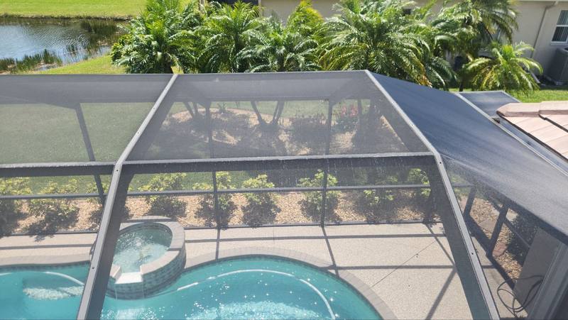 completed roofing project in Venice FL