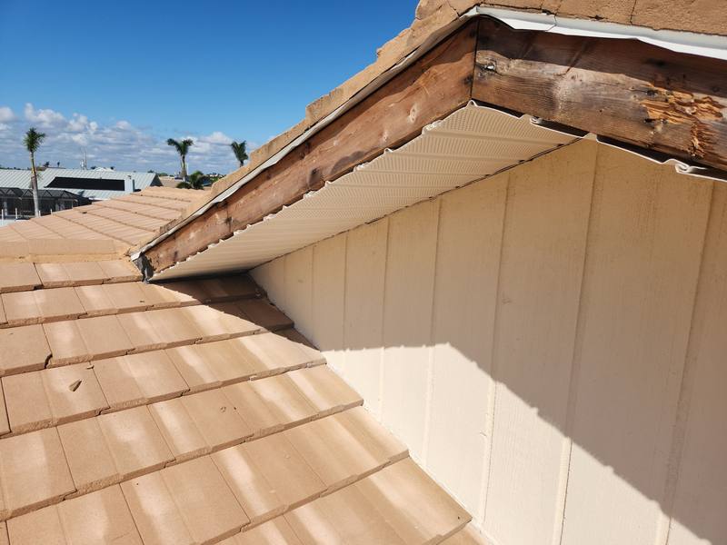 roofing project near Rio Largo Ct in Punta Gorda