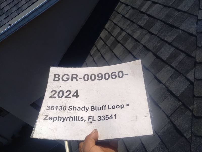residential shingle roof replacement by Hloska Roofing in Zephyrhills