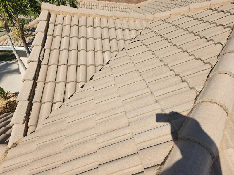 roofing project near Monaco Dr in Punta Gorda