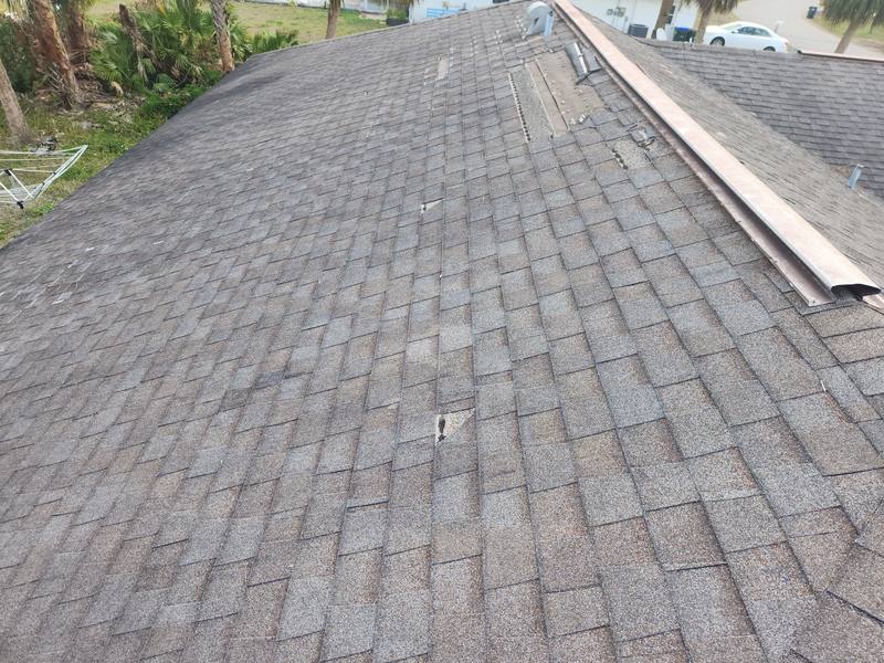 completed roofing project in North Port FL