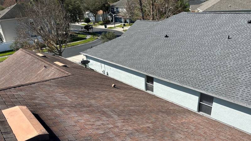 completed roofing project in Wesley Chapel FL