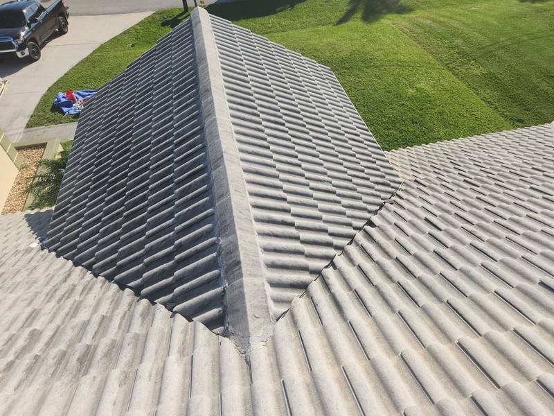 roofing project near SW 22nd Pl in Cape Coral