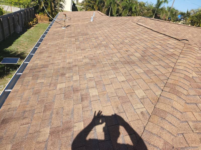 residential roof replacement by Hloska Roofing in Englewood