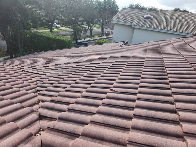 residential roof replacement by Hloska Roofing in Boca Raton