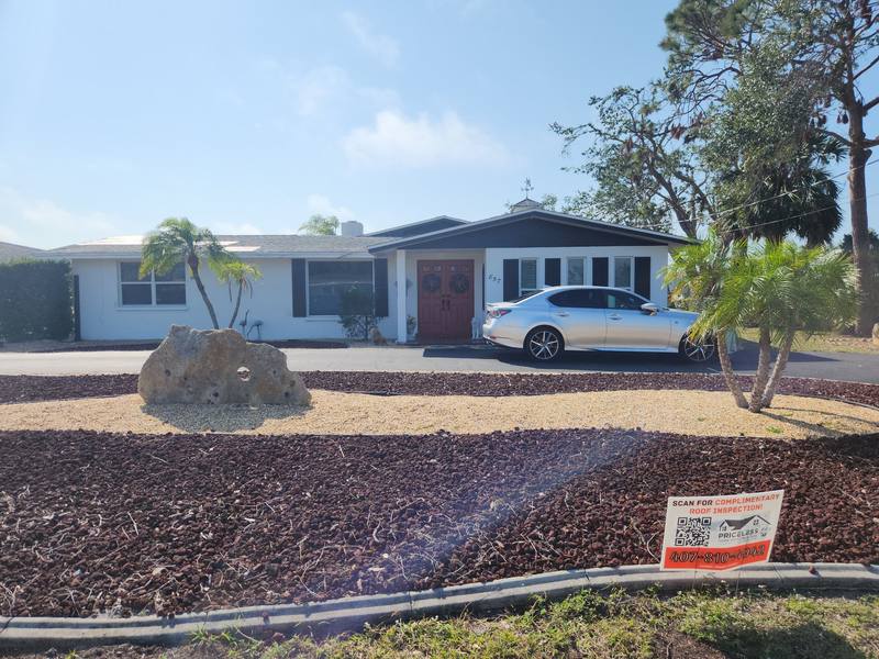 completed roofing project in Englewood FL