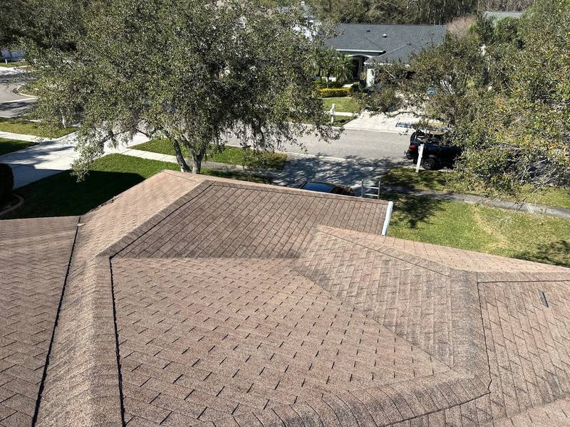 completed roofing project in Odessa FL