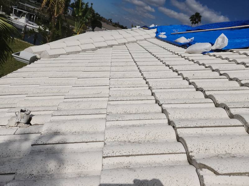 completed roofing project in Punta Gorda FL