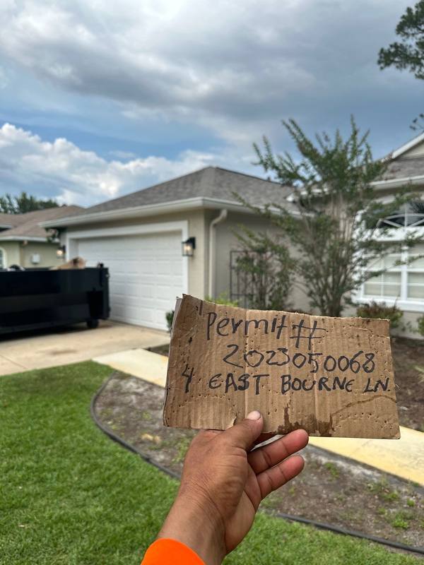 completed roofing project in Palm Coast FL