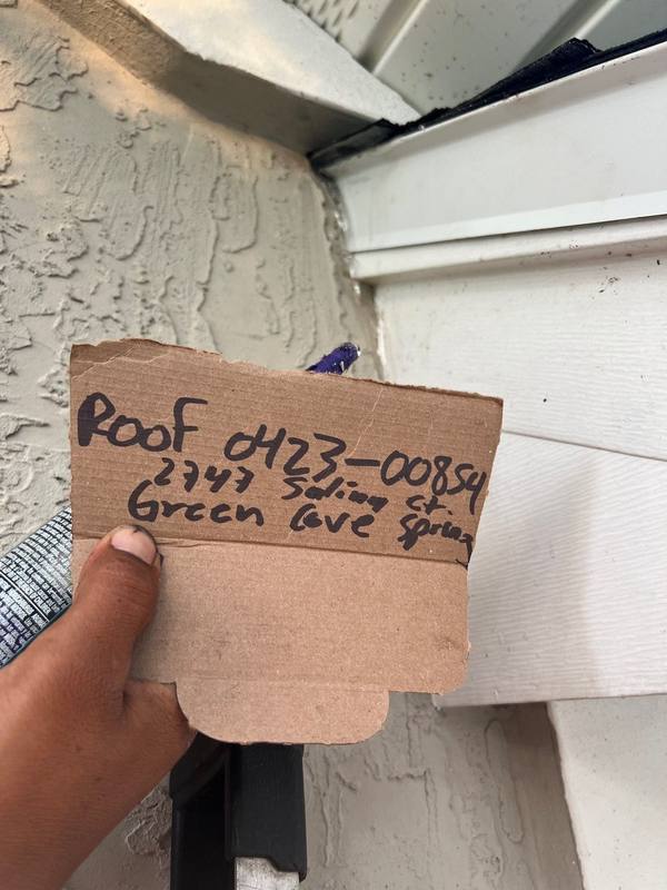 roofing project near Salina Ct in Green Cove Springs