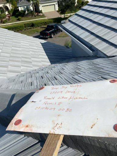 completed roofing project in Englewood FL