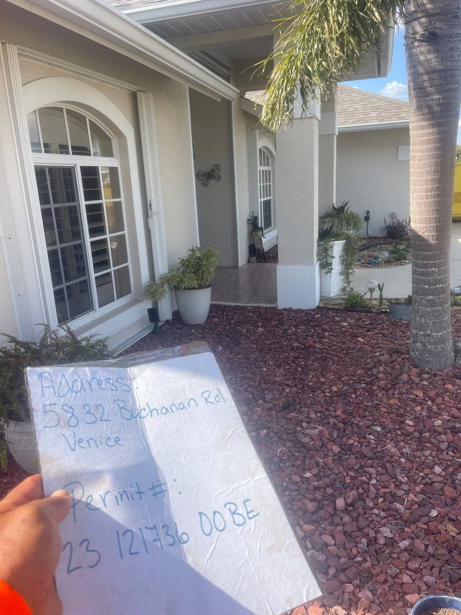 roof replacement in Venice, Florida