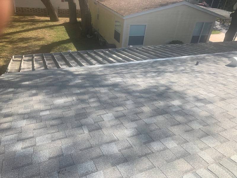 roofing project near Timberwood Dr in Zephyrhills