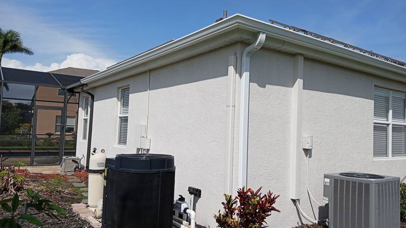 completed roofing project in Venice FL