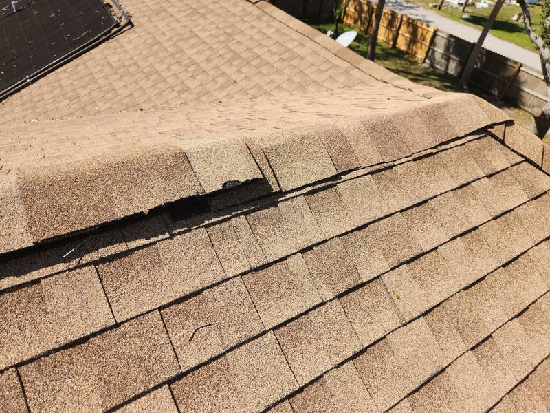 residential roof replacement by Hloska Roofing in Englewood