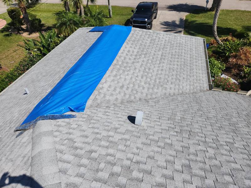 completed roofing project in Englewood FL