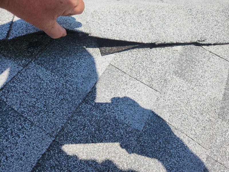 residential roof replacement by Hloska Roofing in Englewood