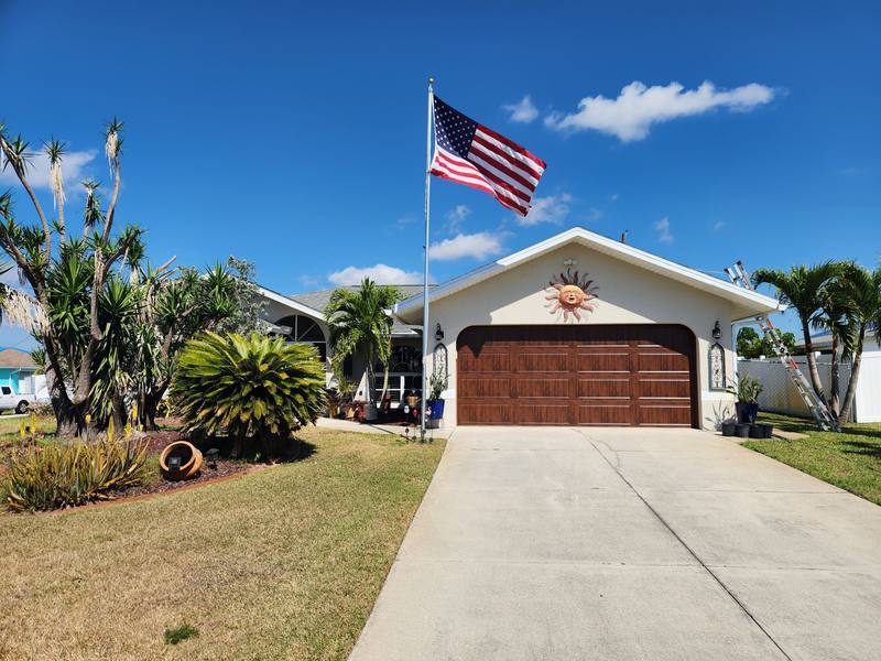 residential roof replacement by Hloska Roofing in Port Charlotte