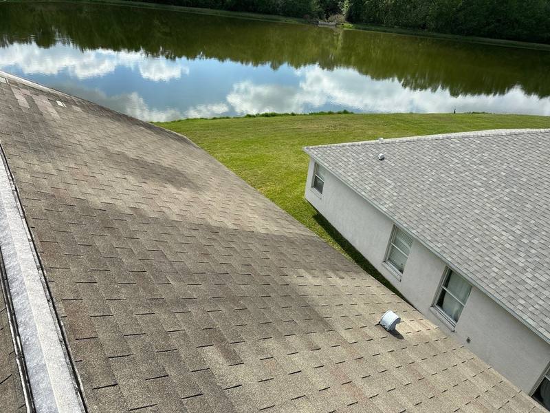 completed roofing project in Land O' Lakes FL