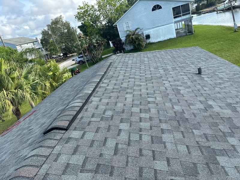 roofing project near Raie Ave in Hudson