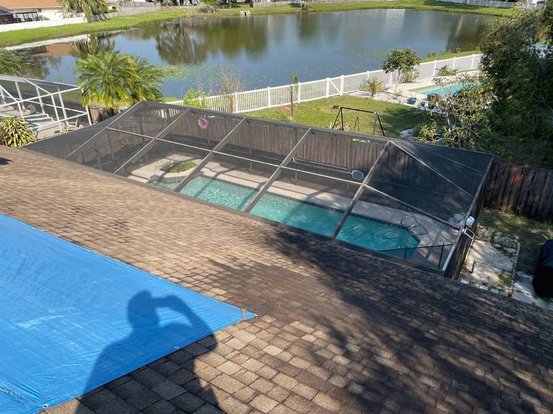 residential roof replacement by Hloska Roofing in Tampa