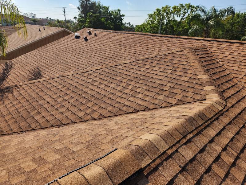 completed roofing project in Brandon FL