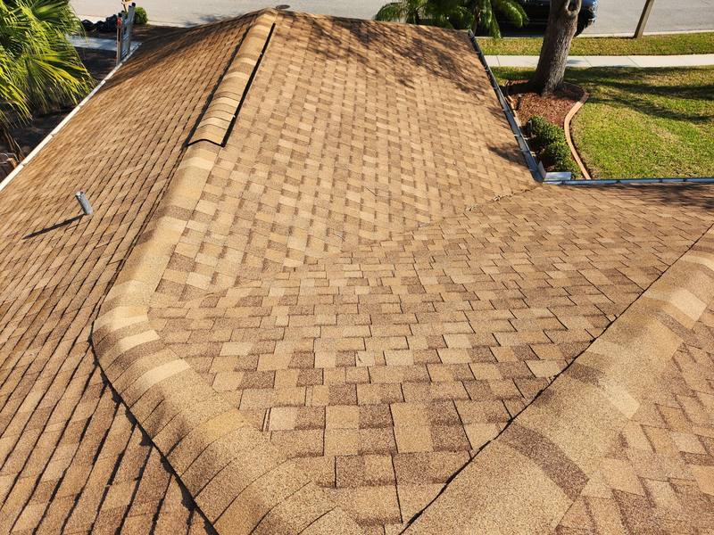 completed roofing project in Brandon FL