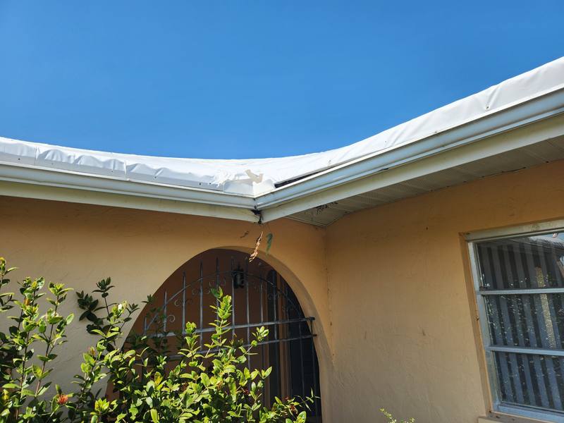 residential roof replacement by Hloska Roofing in Sarasota