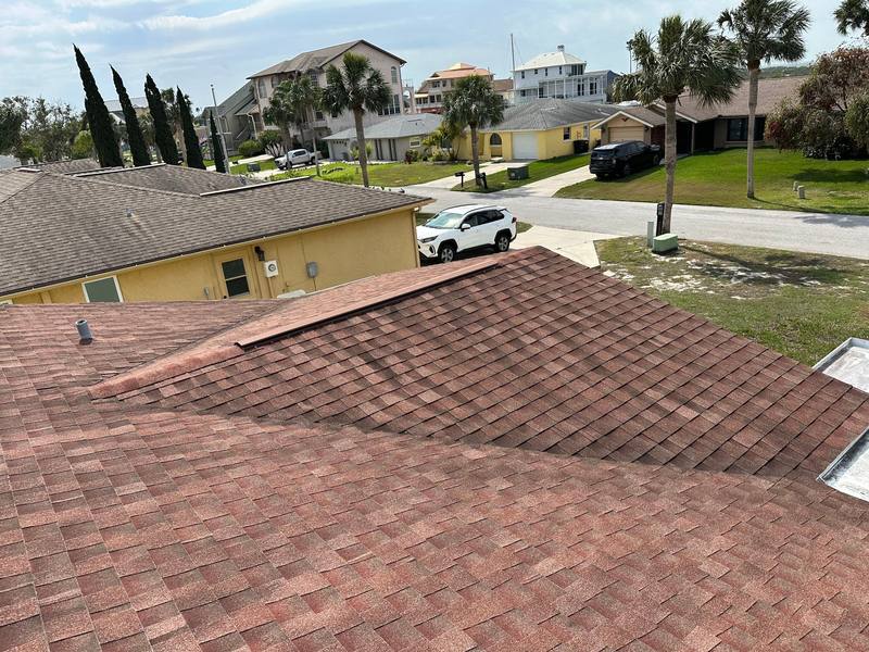 residential roof replacement by Hloska Roofing in Hudson