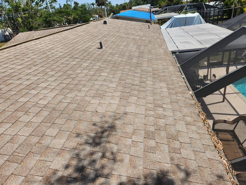 roofing project near Iona Rd in Fort Myers