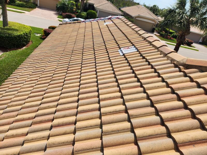 residential roof replacement by Hloska Roofing in Fort Myers