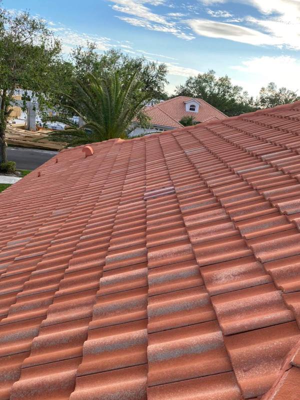 completed roofing project in Venice FL