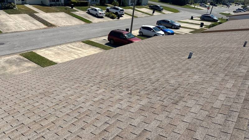 completed roofing project in New Port Richey FL