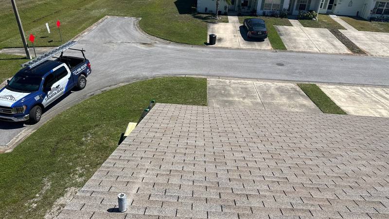 completed roofing project in New Port Richey FL